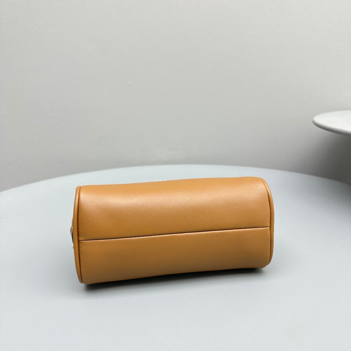 MIU MIU TOP-HANDLE 18 BAG IN CARAMEL BROWN CALFSKIN