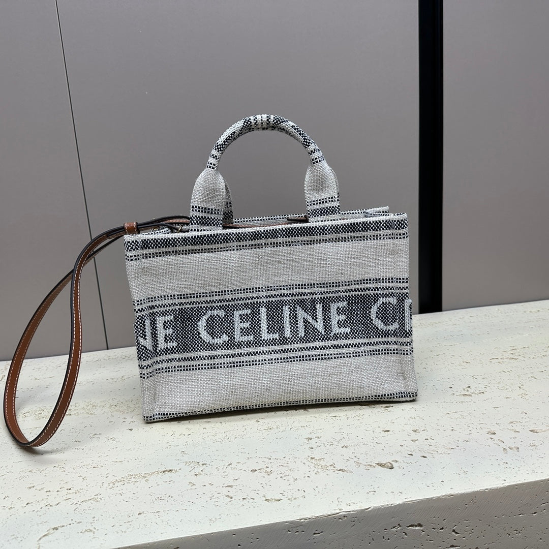 CELINE CABAS THAIS 26 CALFSKIN GREY