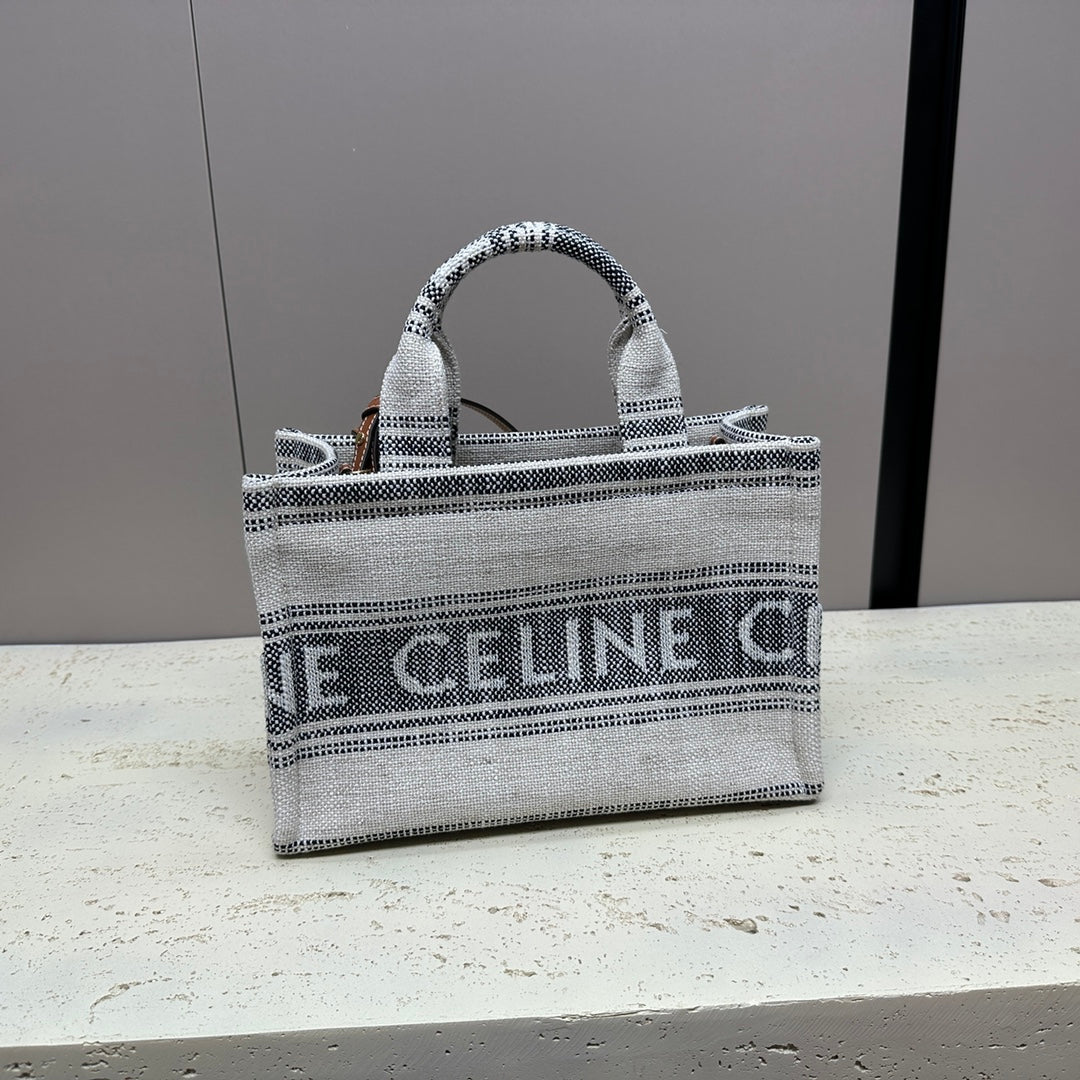 CELINE CABAS THAIS 26 CALFSKIN GREY