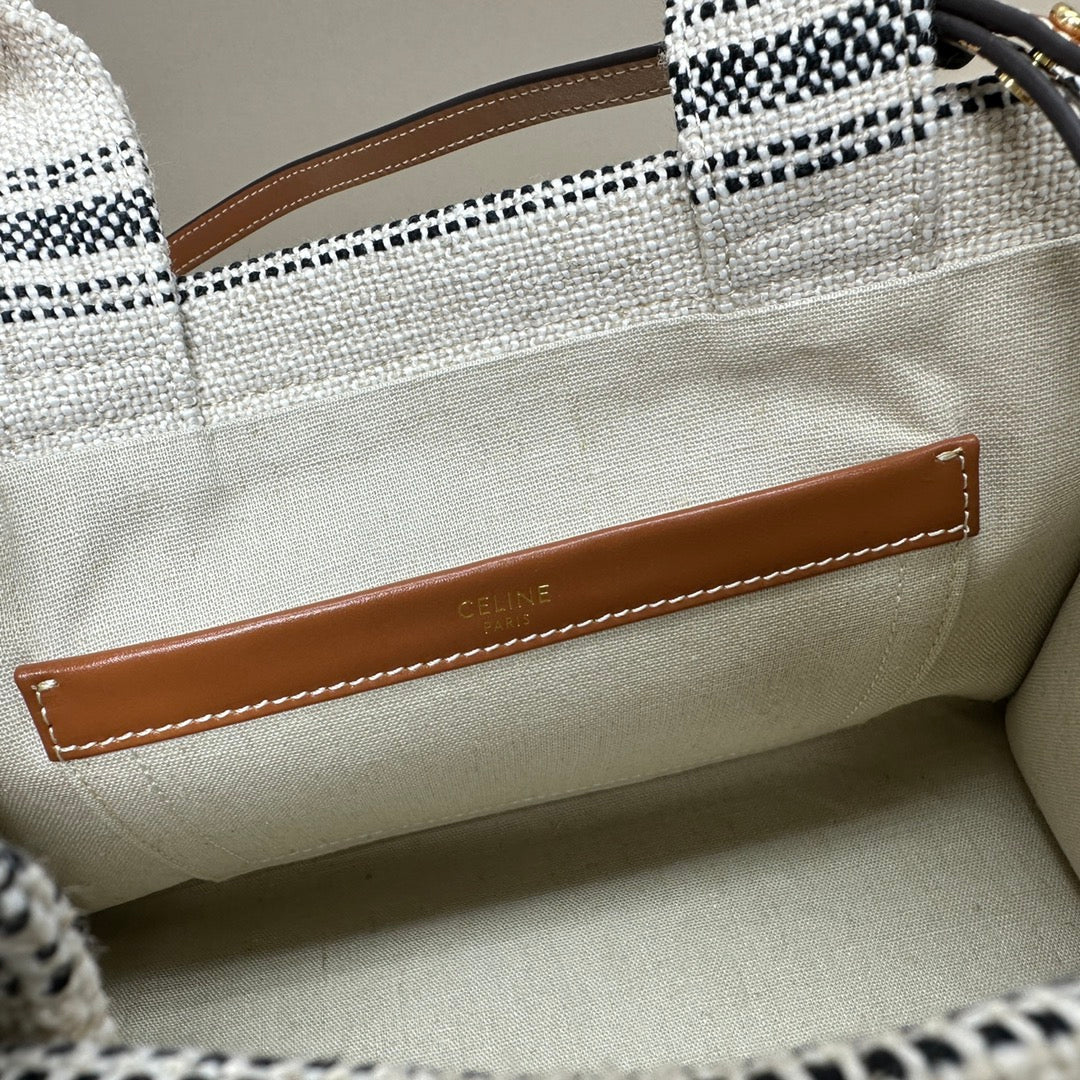 CELINE CABAS THAIS 26 CALFSKIN GREY