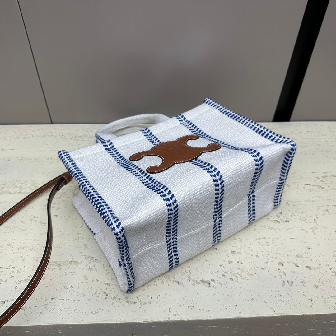 CELINE CABAS THAIS 26 CALFSKIN WHITE