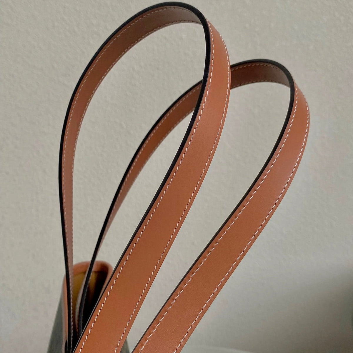 CELINE TRIOMPHE 26 TAN CALFSKIN