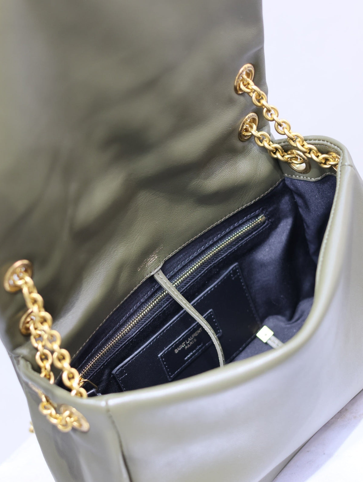 SAINT LAURENT YSL 25S JAMIE 25 IN LIGHT MUSK LAMBSKIN GOLD HARDWRE