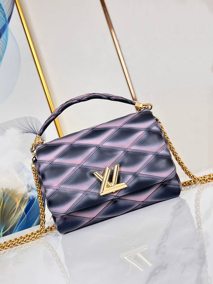 LOUIS VUITTON GO-14 MM 23 BLACK PINK