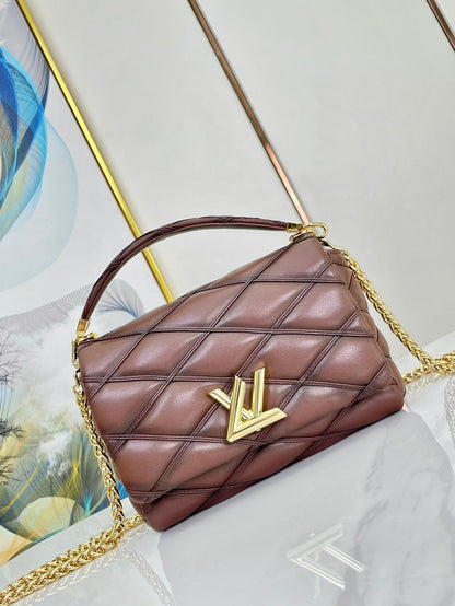 LOUIS VUITTON GO-14 MM 23 TAN