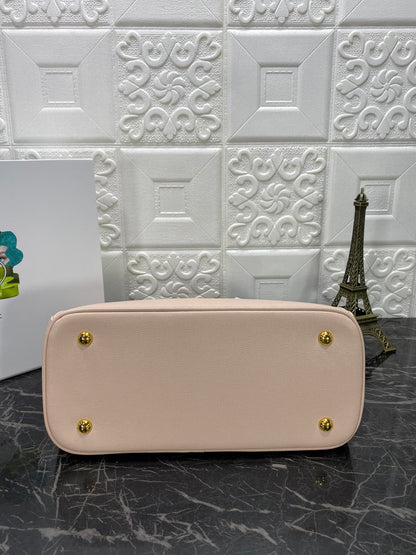 PRADA GALLERIA 32 BAG IN BEIGE SAFFIANO LEATHER
