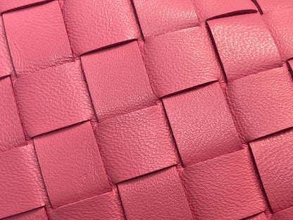 BOTTEGA VENETA MINI JODIE 27 IN CHARM PINK LAMBSKIN