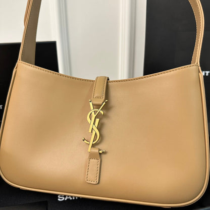SAINT LAURENT LE 5 À 7 BAG 24 YELLOW CREAM CALFSKIN