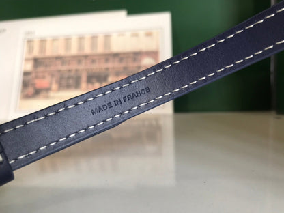 GOYARD MUSE VANITY CASE 20 IN NAVY BLUE GOYARDINE CANVAS