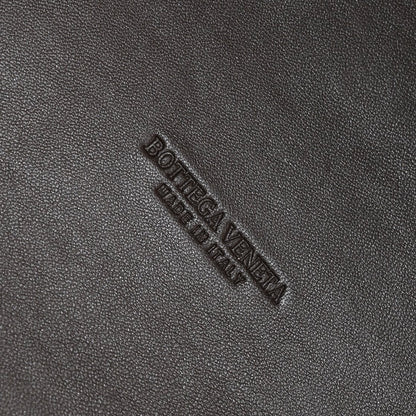 BOTTEGA VENETA Large Cabat 45cm Chocolate Lambskin Ghw