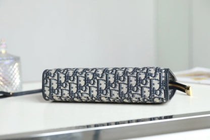 DIOR BOOK TOTE 26 IN BLACK OBLIQUE JACQUARD
