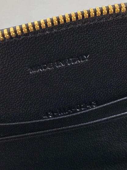 DIOR SIGNATURE 18 OVAL BAG IN BLACK CALFSKIN