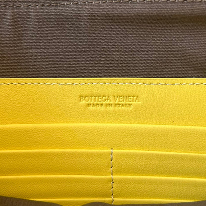 BOTTEGA VENETA INTRECCIATO 30 IN LIGHT YELLOW LAMBSKIN