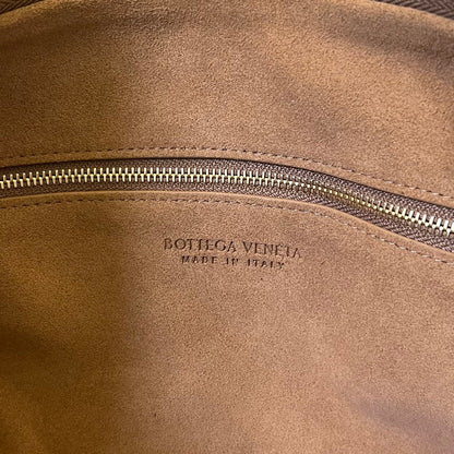 BOTTEGA VENETA SMALL JODIE 48 BROWN CORDUROY FABRIC