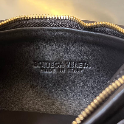BOTTEGA VENETA MEDIUM GEMELLI 36 CHOCOLATE LAMBSKIN