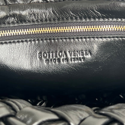 BOTTEGA VENETA KALIMERO CITTÀ 25 IN BLACK CALFSKIN