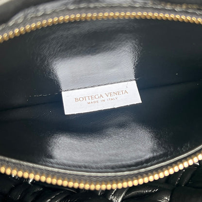 BOTTEGA VENETA KALIMERO CITTÀ 25 IN BLACK CALFSKIN