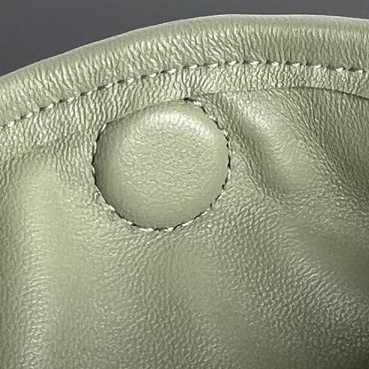 BOTTEGA VENETA MINI HOP 25 IN TRAVERTINE CALFSKIN