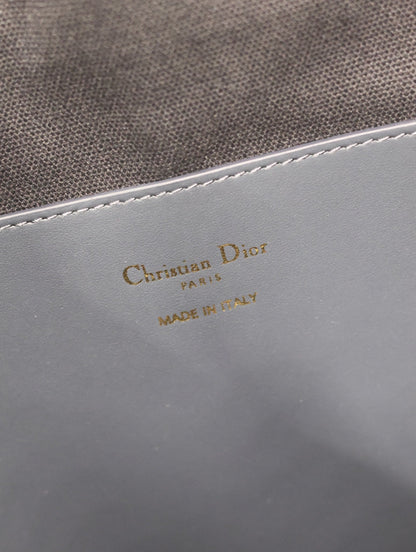 DIOR MEDIUM 34 NOLITA BAG IN BLUE MONOGRAM OBLIQUE JACQUARD
