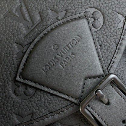 LOUIS VUITTON MONTSOURIS BACKPACK 40 IN BLACK MONOGRAM TAURILLON