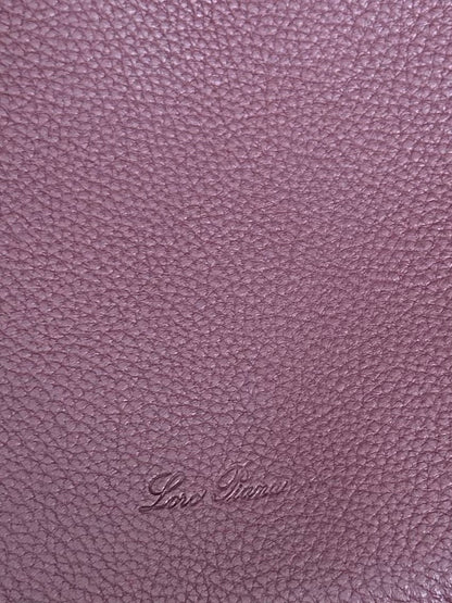 LORO PIANA BALE HOBO EXTRA LARGE 40 BAG IN MULBERRY PURPLE CALFSKIN