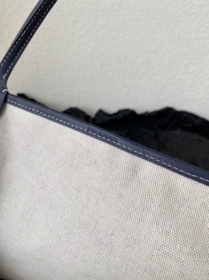 GOYARD SAINT LOUIS GM 40CM NAVY BLUE CANVAS