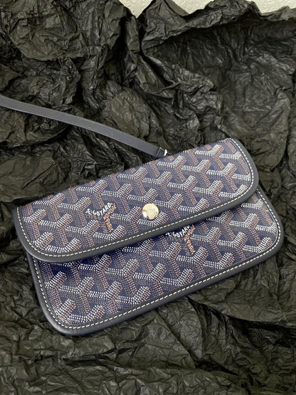 GOYARD SAINT LOUIS GM 40CM NAVY BLUE CANVAS
