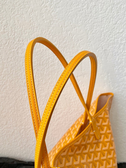 GOYARD SAINT LOUIS GM 40CM YELLOW CANVAS