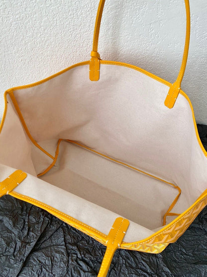 GOYARD SAINT LOUIS GM 40CM YELLOW CANVAS