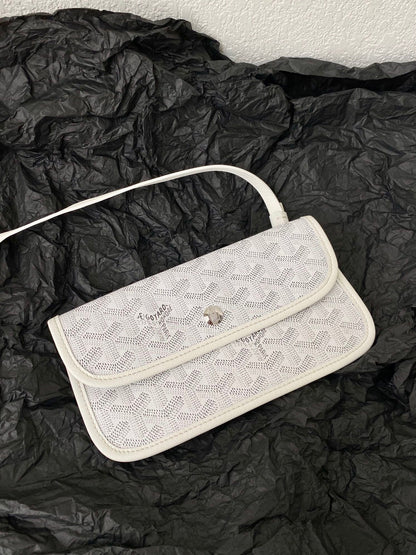 GOYARD SAINT LOUIS GM 40CM WHITE CANVAS