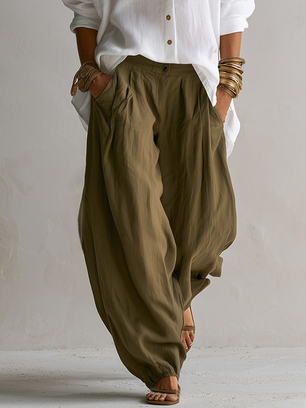 Relaxed Lantern Pants Set