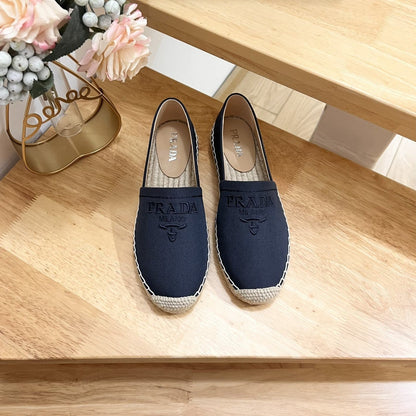 PRADA pra espadrilles denim canvas