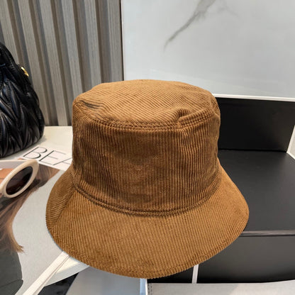MIU MIU MM BUCKET IN BURNT ORANGE VELVET WITH LOGO