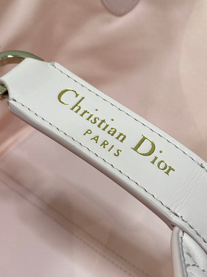 DIOR ALWAYS MINI 23 BAG IN LIGHT PINK MACROCANNAGE CALFSKIN