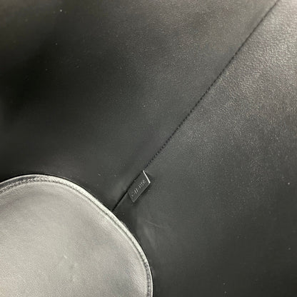 CELINE MEDIUM 28 LOUISE BAG IN BLACK SMOOTH CALFSKIN