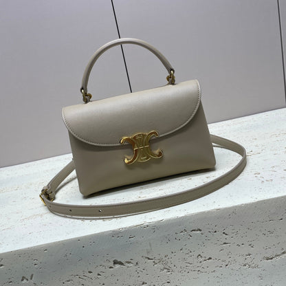 CELINE NINO TEEN 20 BAG IN OAT TAN SOLF CALFSKIN