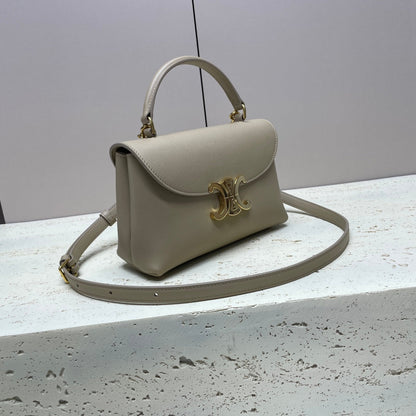 CELINE NINO TEEN 20 BAG IN OAT TAN SOLF CALFSKIN