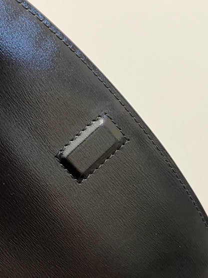 SAINT LAURENT VOLTAIRE 17 BLACK CALFSKIN BAG