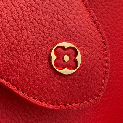 LOUIS VUITTON CAPUCINES MINI 23 IN RED TAURILLON GOLD HARDWARE