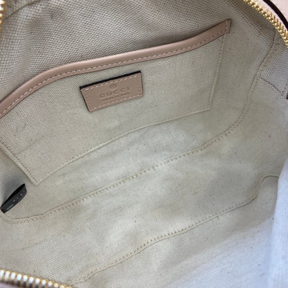 GUCCI BLONDIE MINI SHOULDER BAG 21 IN WHITE CALFSKIN