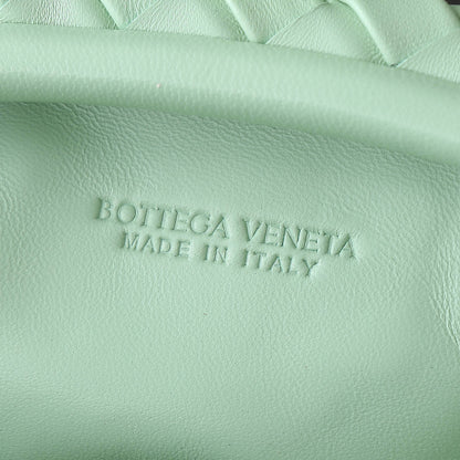 BOTTEGA VENETA Teen Lauren 1980 With Chain 31.5 Light Green Leather Ghw