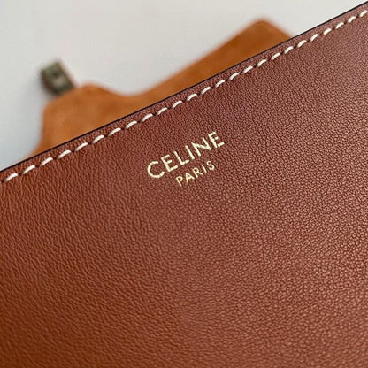 CELINE SOFT BAG 38 SMOOTH CALFSKIN TAN