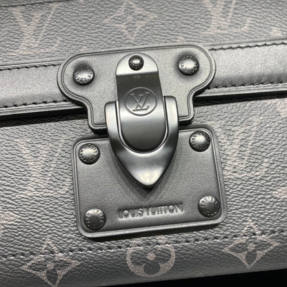 LOUIS VUITTON SOUL TRUNK 19 IN BLACK MONOGRAM ECLIPSE CANVAS