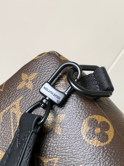 LOUIS VUITTON AVENUE SLINGBACK 31 IN BROWN MONOGRAM CANVAS