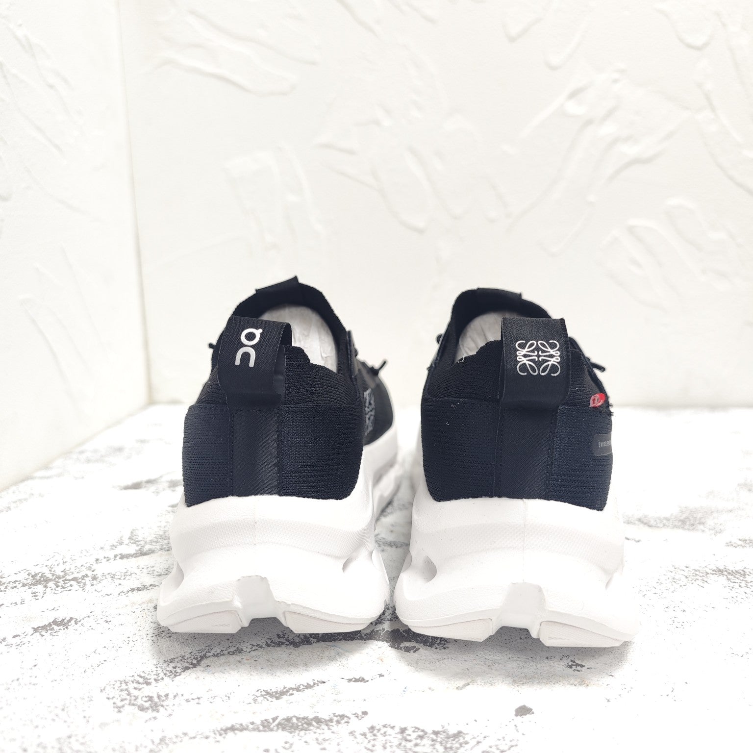 CLOUDTILT SNEAKER 2.0 IN BLACK RECYCLED POLYESTER