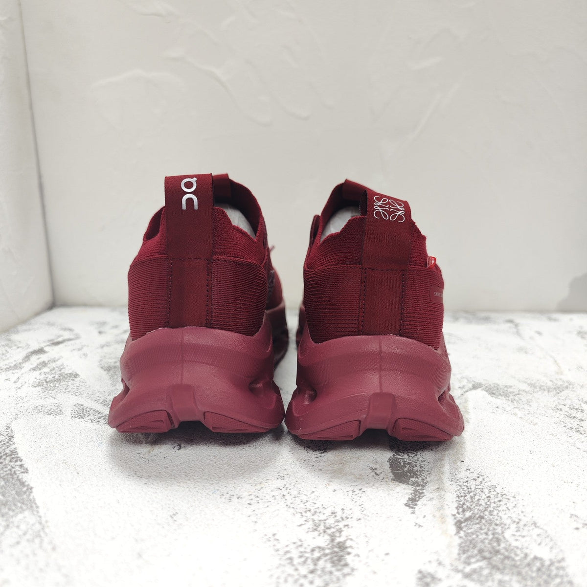 CLOUDTILT SNEAKER IN JAM RED RECYCLED POLYESTER