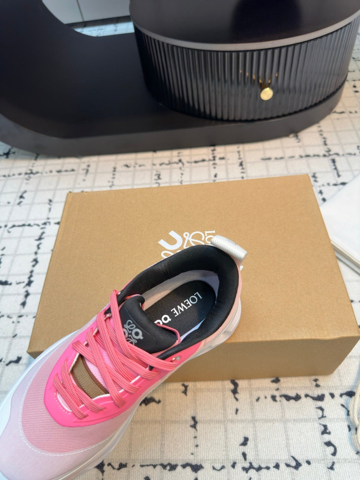 LW CLOUDTILT 2.0 SNEAKER PINK AND WHITE POLYESTER
