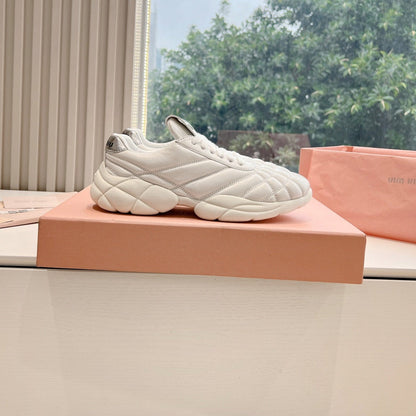 Women's Sneakers White Cowhide