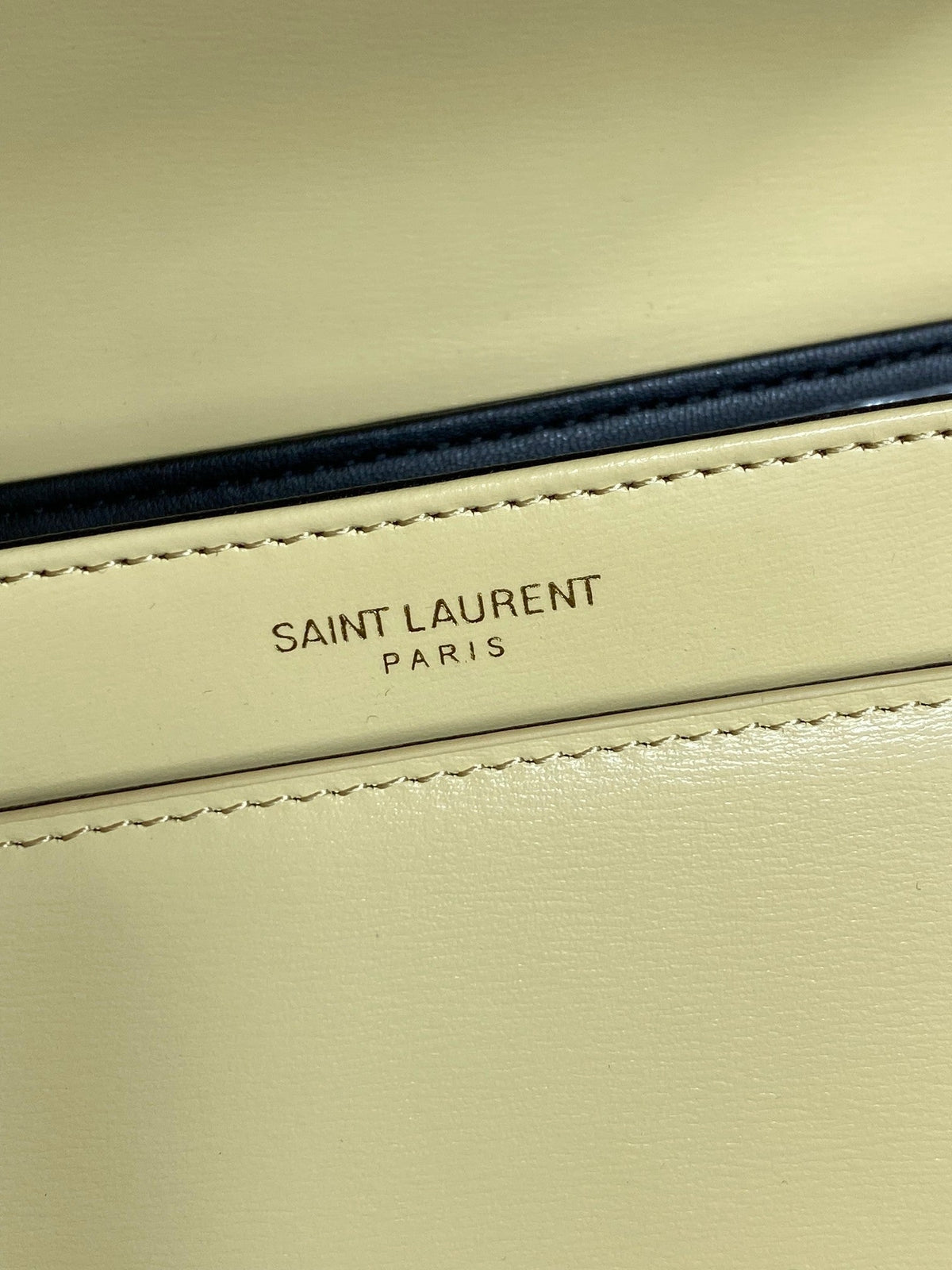 SAINT LAURENT SOLFERINO SMALL SATCHEL 19 IN CANARY YELLOW CALFSKIN GOLD HARDWARE