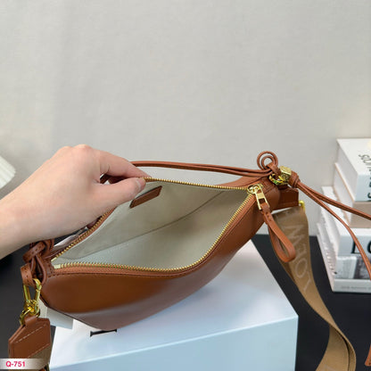 LOEWE LOE MINI 27 HAMMOCK HOBO BAG IN TAN CLASSIC CALFSKIN